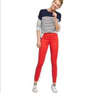 Red March 2018 Anthropologie Pants